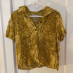 Button-up top from Urban Outfitters.